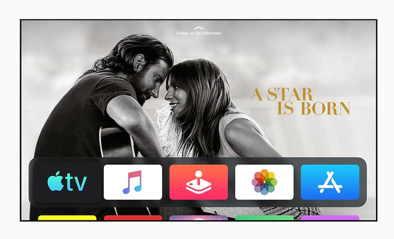 tvOS 13 supprots full screen display with better entertainment experience